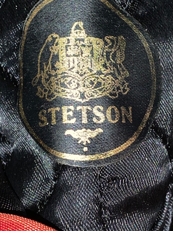 Vintage Stetson fedora, vintage faux fur Stetson … - image 5