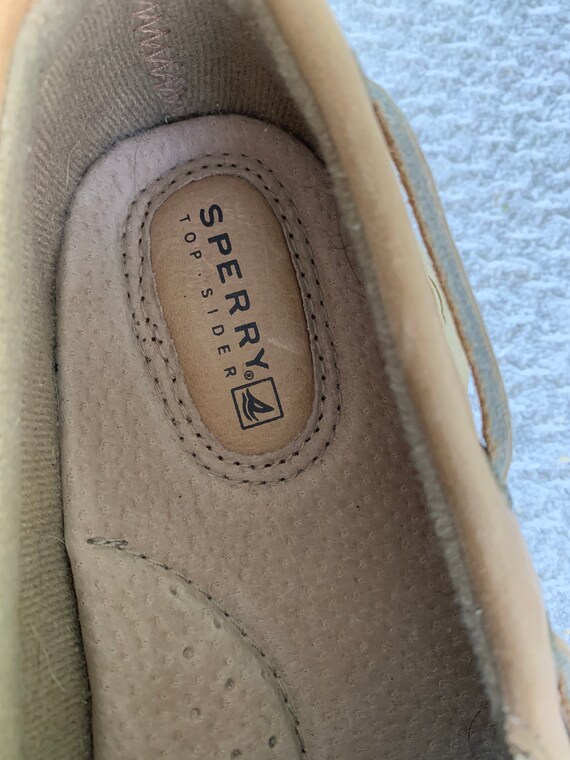 Sperry topsiders, tan Sperry shoes, womens 8.5 sh… - image 7