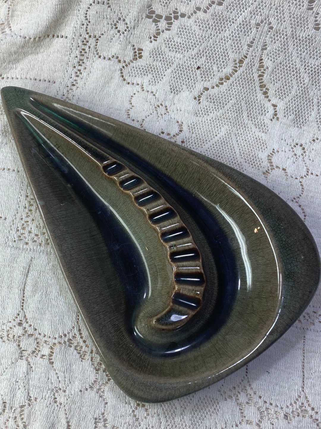 Great Retro Ashtray, Royal Haeger Ashtray, 70's Decor, 60's Decor