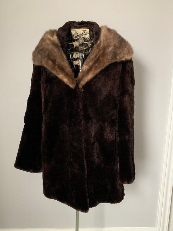 Vintage fur coat, vintage mink fur coat, ladies v… - image 6