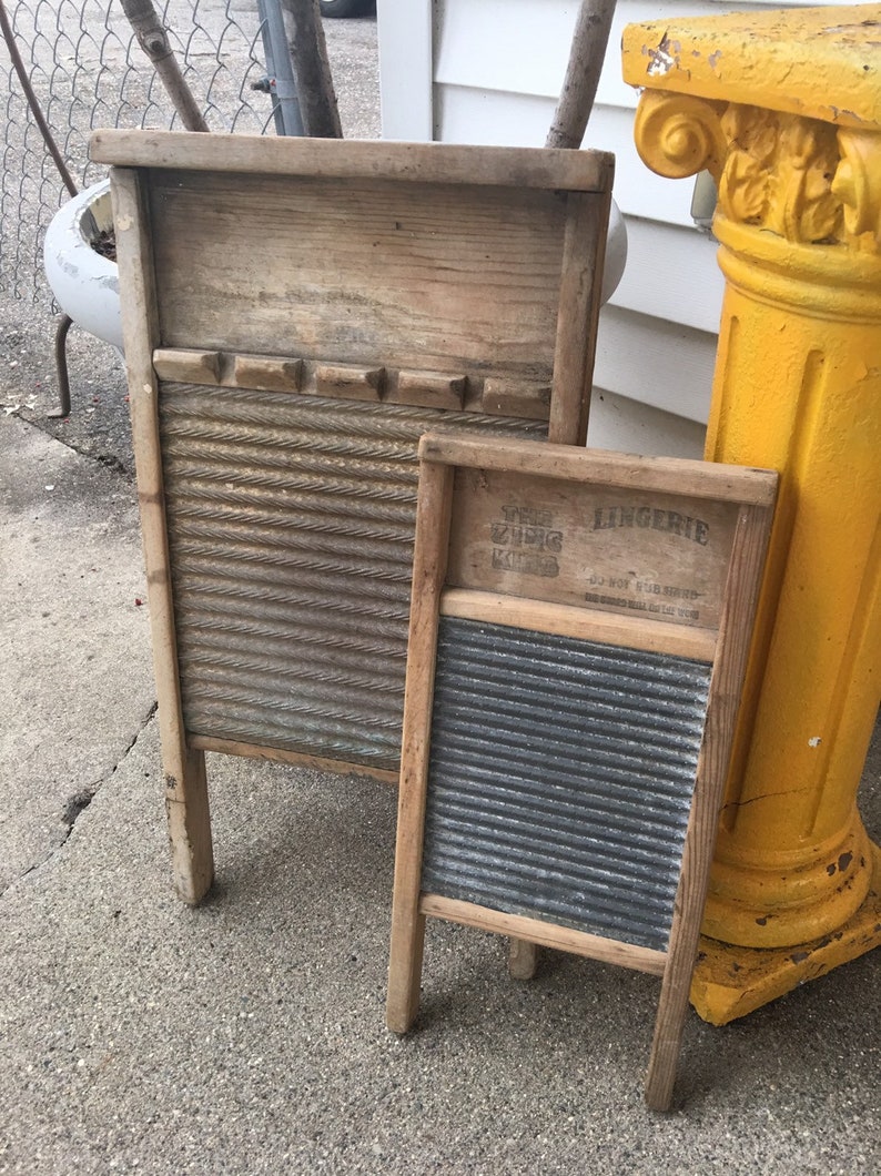 Vintage Washboard Antique Wash Board Etsy