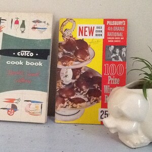 Vintage Cookbook, Cutco Cookbook, Pillsbury&#39;s 4th Grand National Cookbook, vintage Pillsbury Cookbook