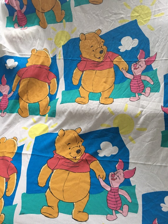 Winnie The Pooh Twin Sheet Twin Flat Sheet Kids Sheet Etsy