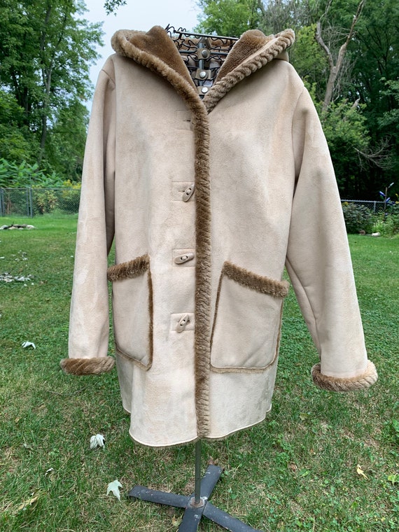 Vintage womens winter coat, st John’s Bay winter c