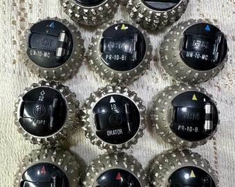 Vintage IBM Seletric typewriter balls, IBM balls