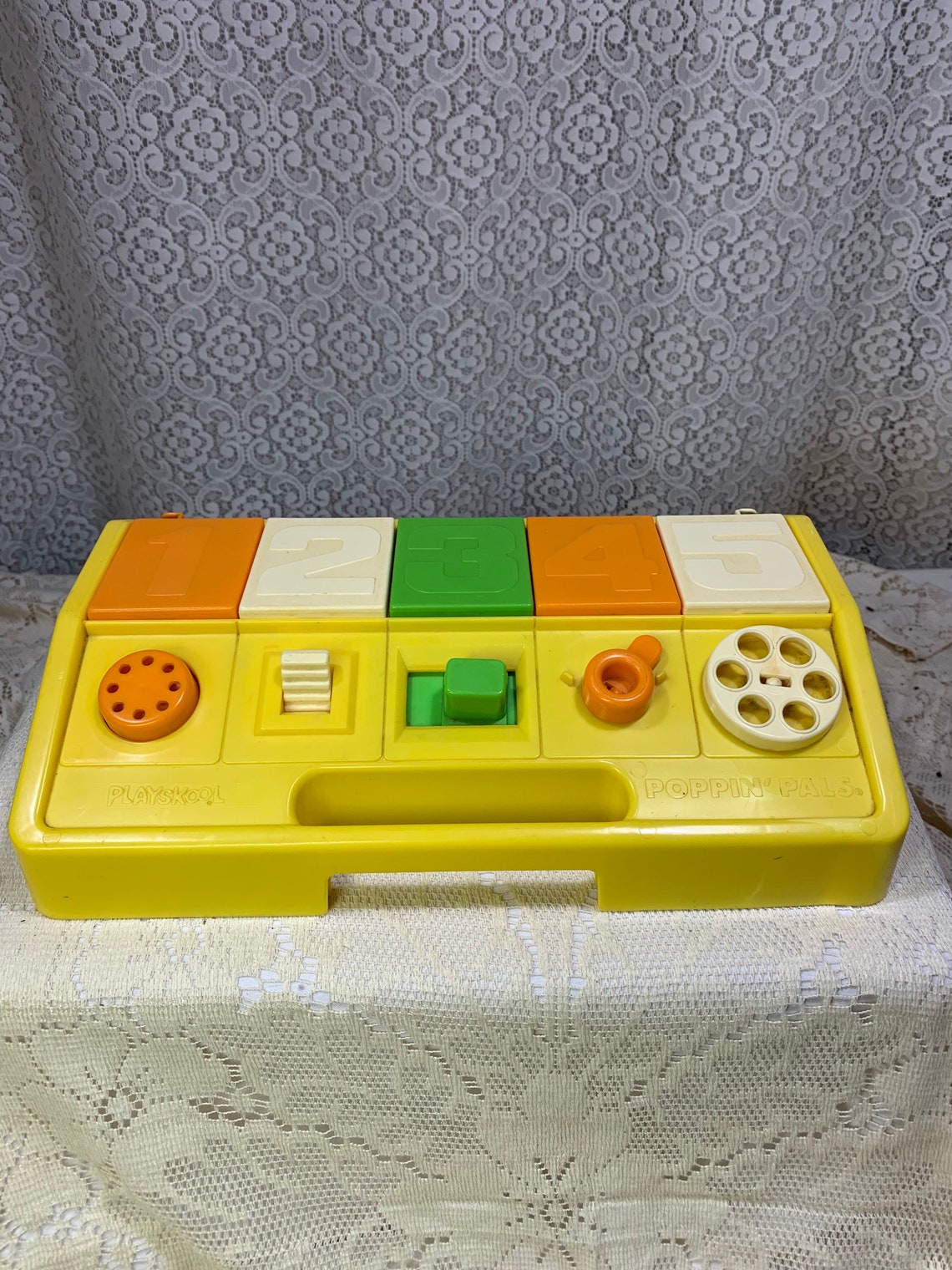 Vintage Playskool Popping Pals Vintage Puzzle Retro Kids Etsy