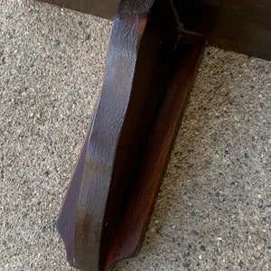 Rustic wood shelf image 4