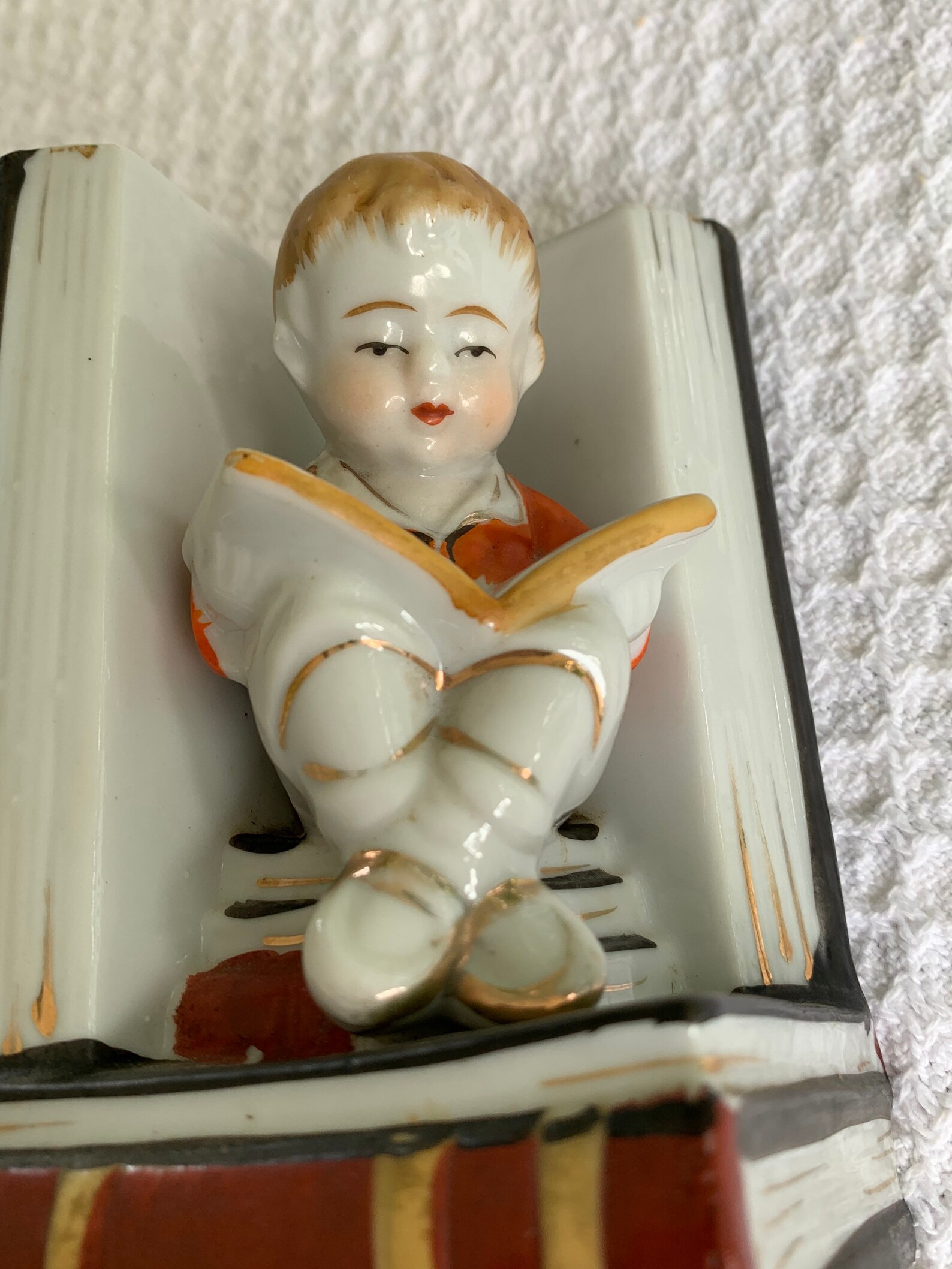 Vintage Bookends Children Nursery Boy Bookends Japan Etsy