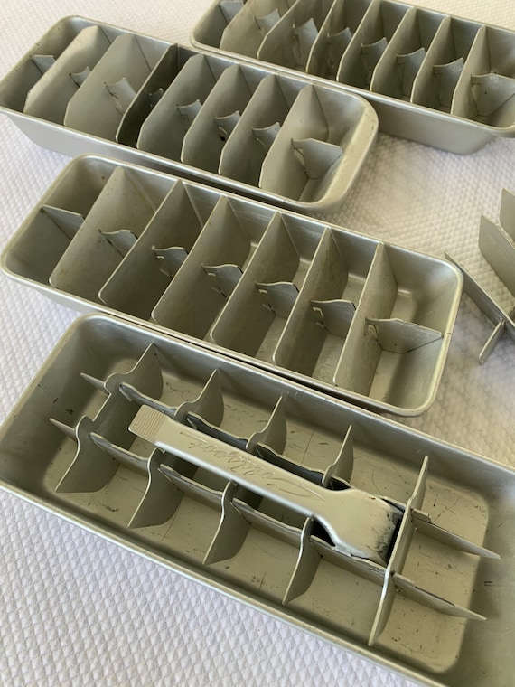Metal Ice Tray Vintage Ice Tray Aluminum Ice Tray Etsy