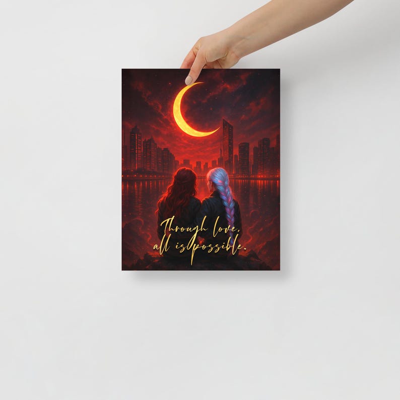 Photo paper poster