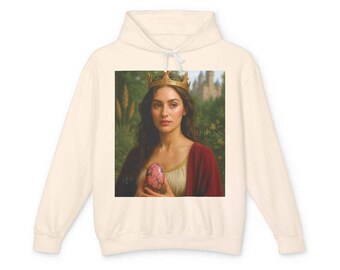 Empress Rhodonite Unisex Lightweight Hooded Sweatshirt