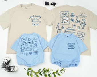 Personalized Cruise Family Matching Shirts, Making Memories Together Shirts, Cruise Vacation Matching Outfit, Cruise Family Trip Tees