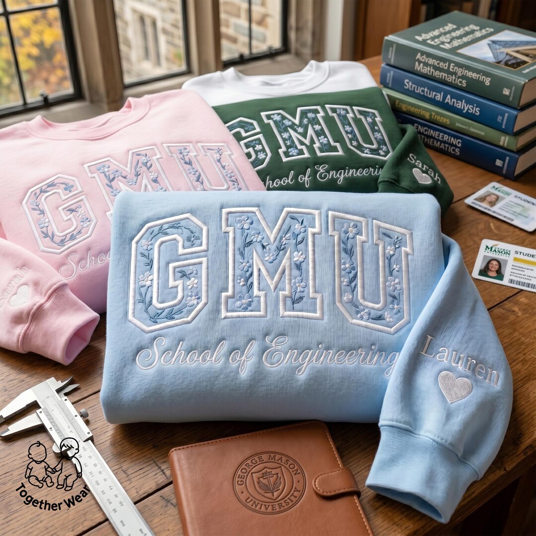 Spring Graduation Sweater EMBROIDERED Graduation Sweatshirt, Floral College Letter Sweater ...