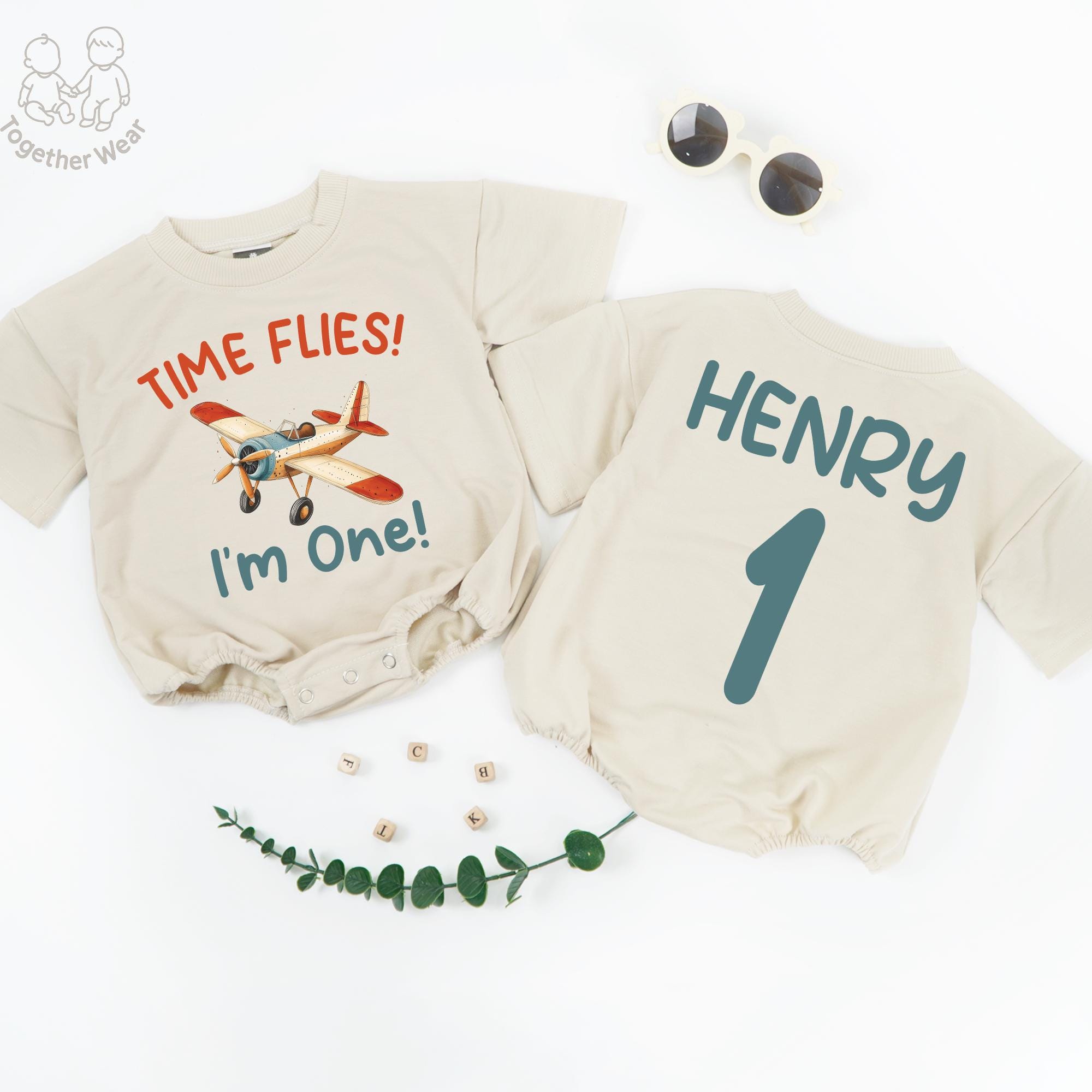 Airplane Birthday Outfit