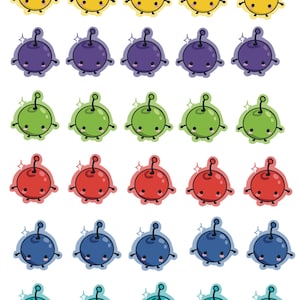 Junimo Stardew Valley Sparkly Sticker