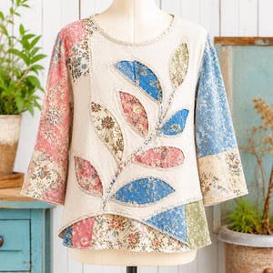 Reverse Applique Guide/ Regular Applique Pattern and Instructions/Hand Applique/Machine Applique on Knits jpeg