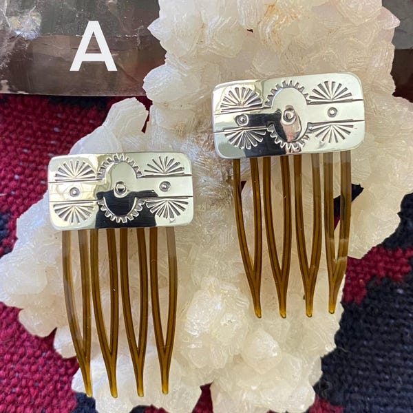 Mini Silver Hair Clips