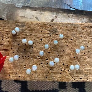 Tiny Opal Stud Earrings