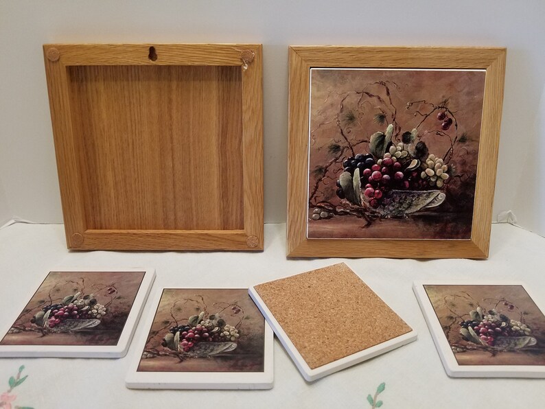 Trivets and Coasters Wood and Ceramic Trivets and Coasters Etsy