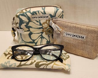 Zippered Cosmetic Bags/Purse Accessories