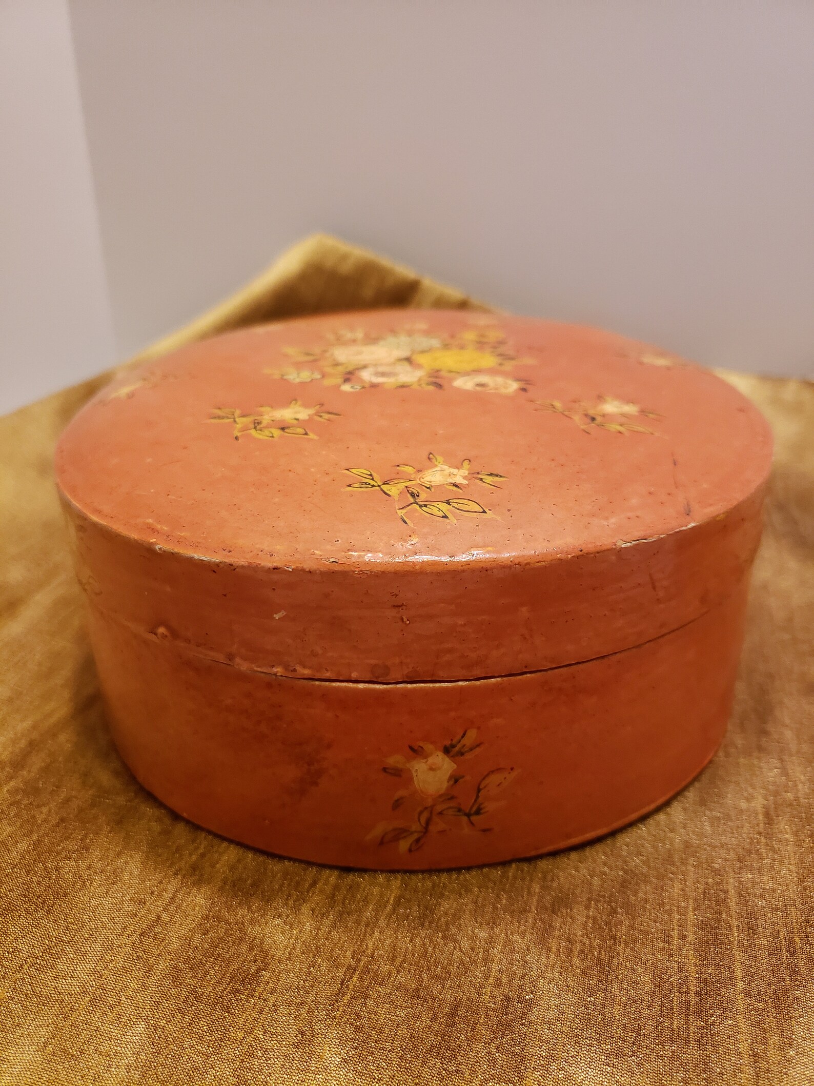 Paper Mache Handmade Decoupage Box Vintage Papier Mache Etsy