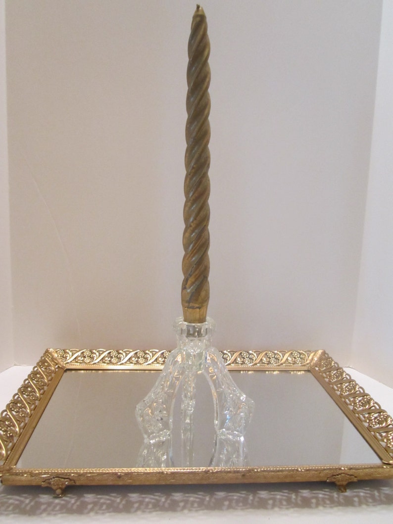 Mirror Vanity Tray Jewelry Tray Perfume Tray Dresser Etsy