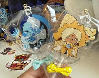 Lollipop Pure Vanilla Shadow Milk Keychains!