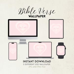 Isaiah 41:10 Do Not Fear Bible Verse Digital Wallpaper Set | Gradient Wallpaper | Phone Background | Aesthetic Gradient Desktop | Good Vibes