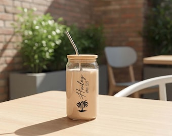 Personalized Travel Tumbler For Friends, Custom Cruise Ship Glass Cup With Name, Vacation Drinkware Gift For Cruise Lover