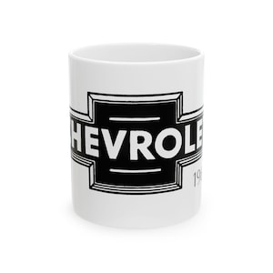 Vintage Chevrolet Ceramic Mug: Classic Car Gift (11oz, 15oz)