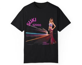 2 fast 2 furious Suki T-Shirt - Perfect for Fast & Furious Fans, Streetwear, Vintage Style, Gift for Him/Her
