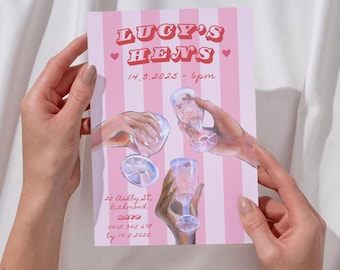 Hens Party Invitation Template
