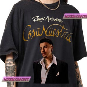 Cosa Nuestra Tour Shirt, Rauw Alejandro Shirt, Concert Fan Shirts, Latin Music Merch, Gift for Rauw Fans