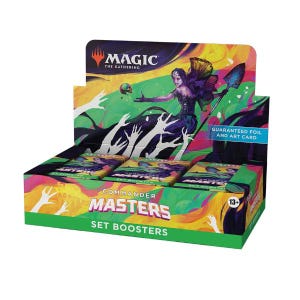 24 buste (360 carte Magic) - Scatola di buste del set Commander Masters di Magic The Gathering