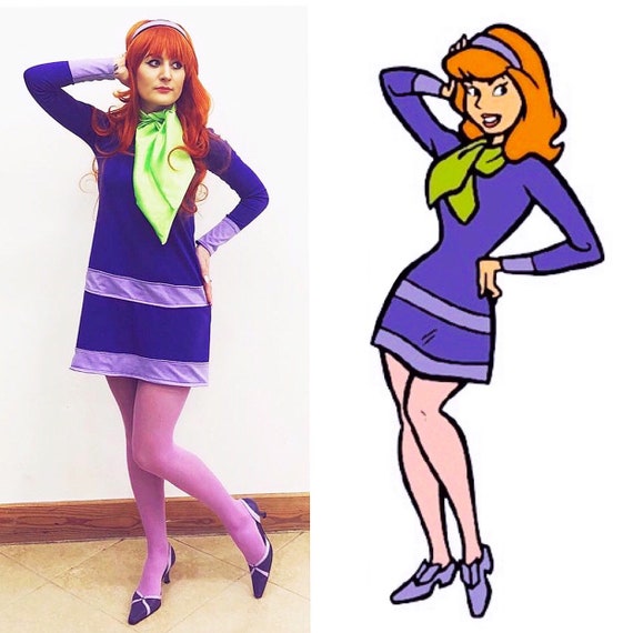 Scooby-Doo Daphne Child Girl/'s Costume Multiple Sizes Available.