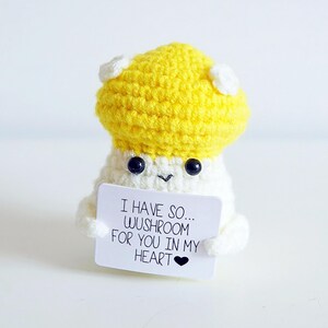 Ornement au crochet fait main avec carte de citations inspirantes - Décoration de bureau positive, cadeau de rétablissement, cadeau d'amitié ou de collègue