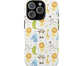 Tier Handyhülle - Robuste Handyhülle für Wildtierliebhaber, starke Telefonabdeckung, langlebige Telefonhülle, schützende Telefonhaut, Geschenk für Tierliebhaber