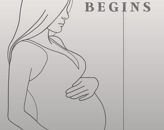 Digitale zwangerschapsplanner, babydagboek, afdrukbare zwangerschapsplanner, compatibel met GoodNotes, afdrukbare zwangerschapsplanner