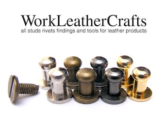 button stud screwback