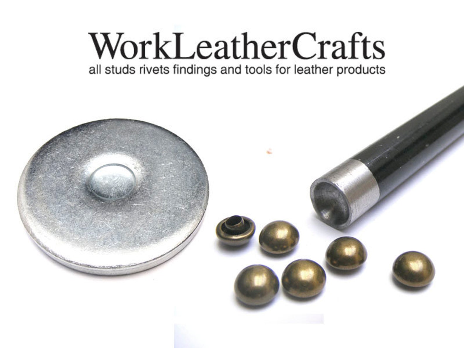 Double Caps MUSHROOM DOME Rivet Setter Tool Etsy