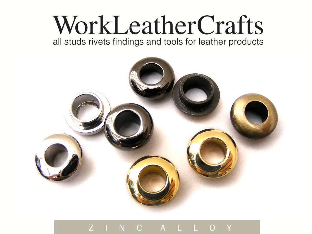 10sets 4.7mm 3/16inside ZINC ALLOY Snap Eyelet Rings Etsy