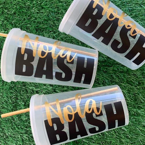Bachelorette Nola Party Cups Personalized Party Cups for Etsy