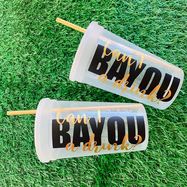 Bachelorette Bayou New Orleans Party Cups Personalized Party Etsy