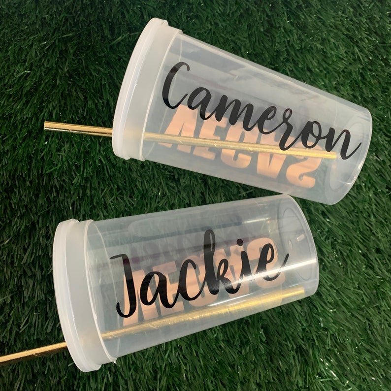 Bachelorette Vegas Party Cups Personalized Party Cups for Etsy