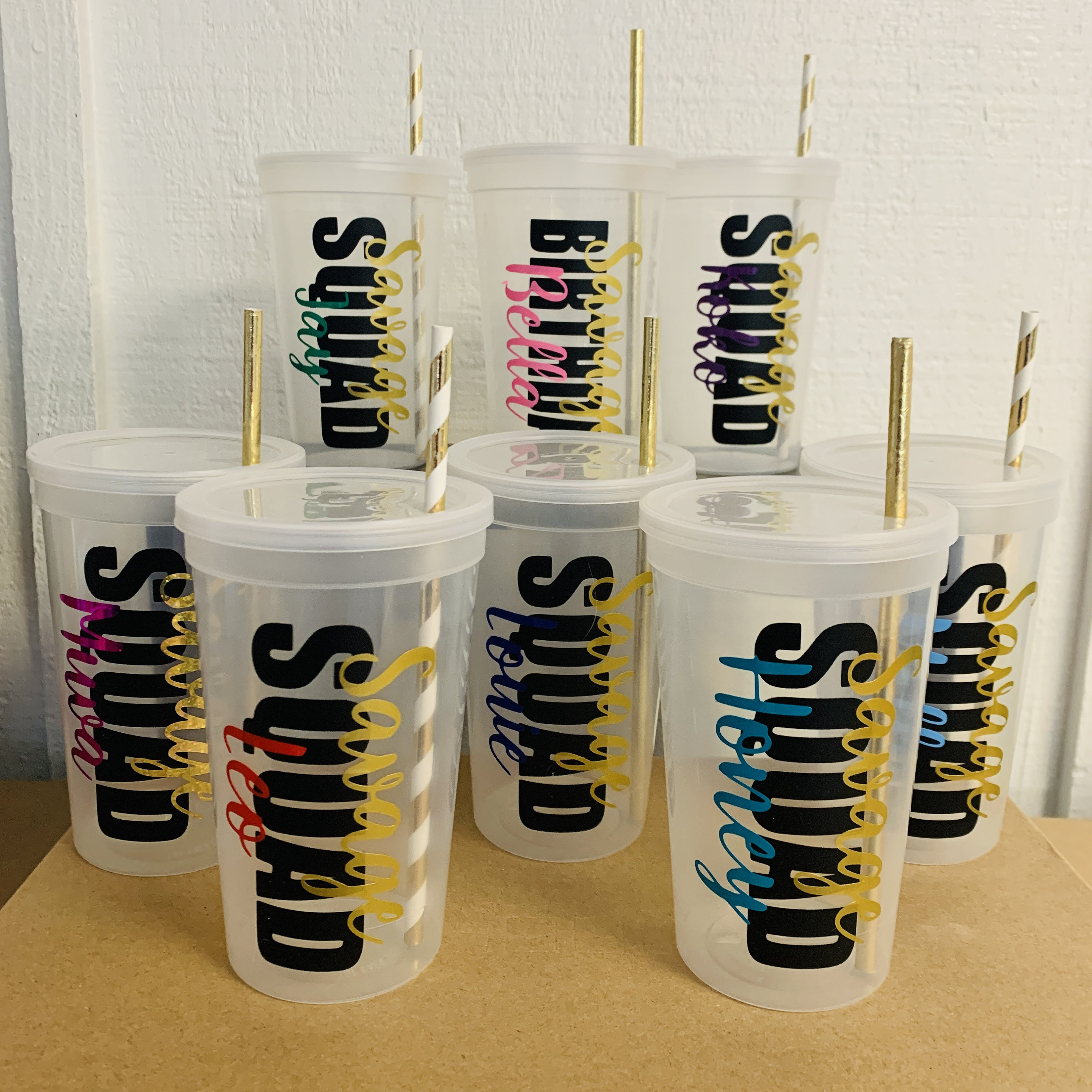 Personalized Birthday Party Cups Reusable Gift Cups for Etsy