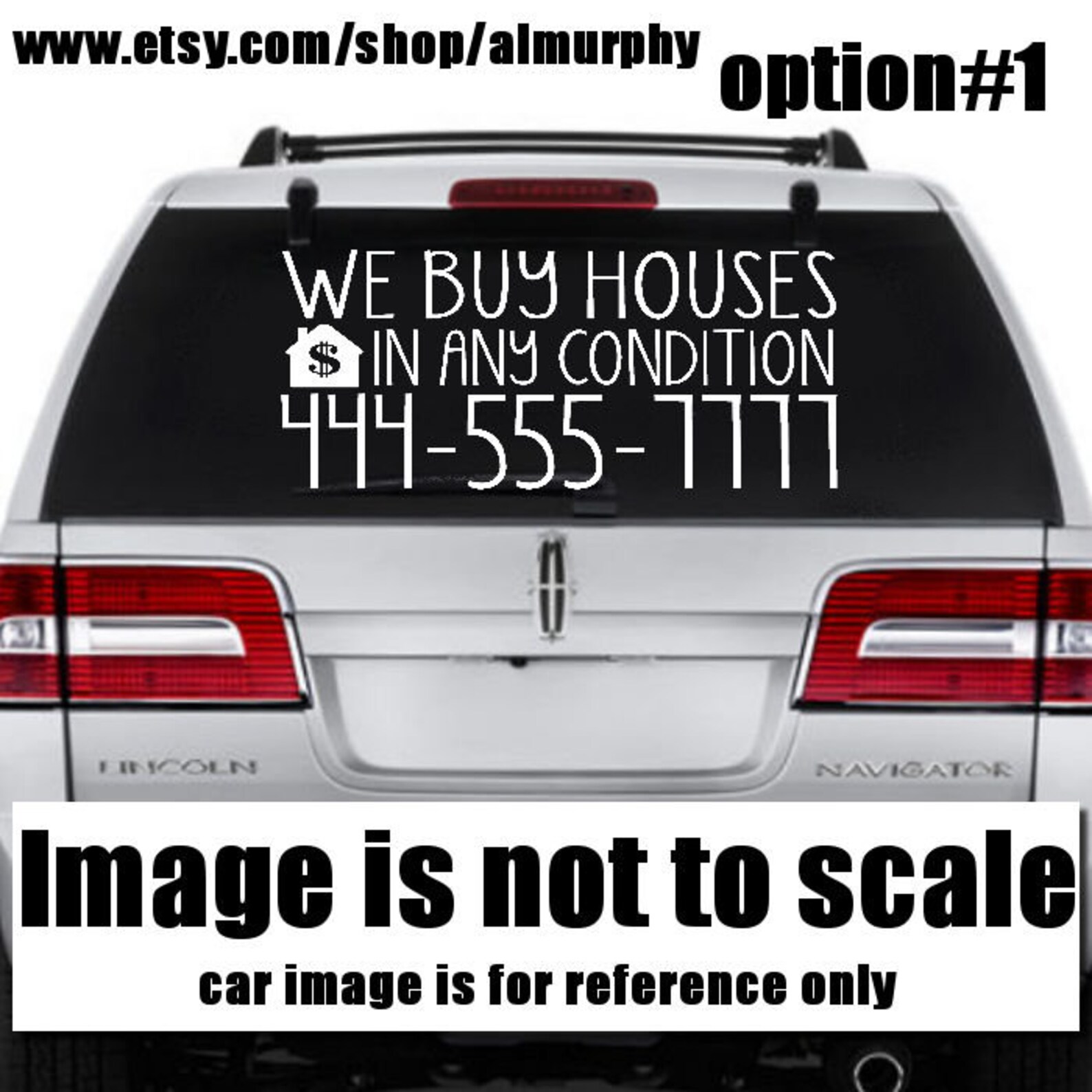 Custom Business Car Window Decal Advertise Your Business On Etsy