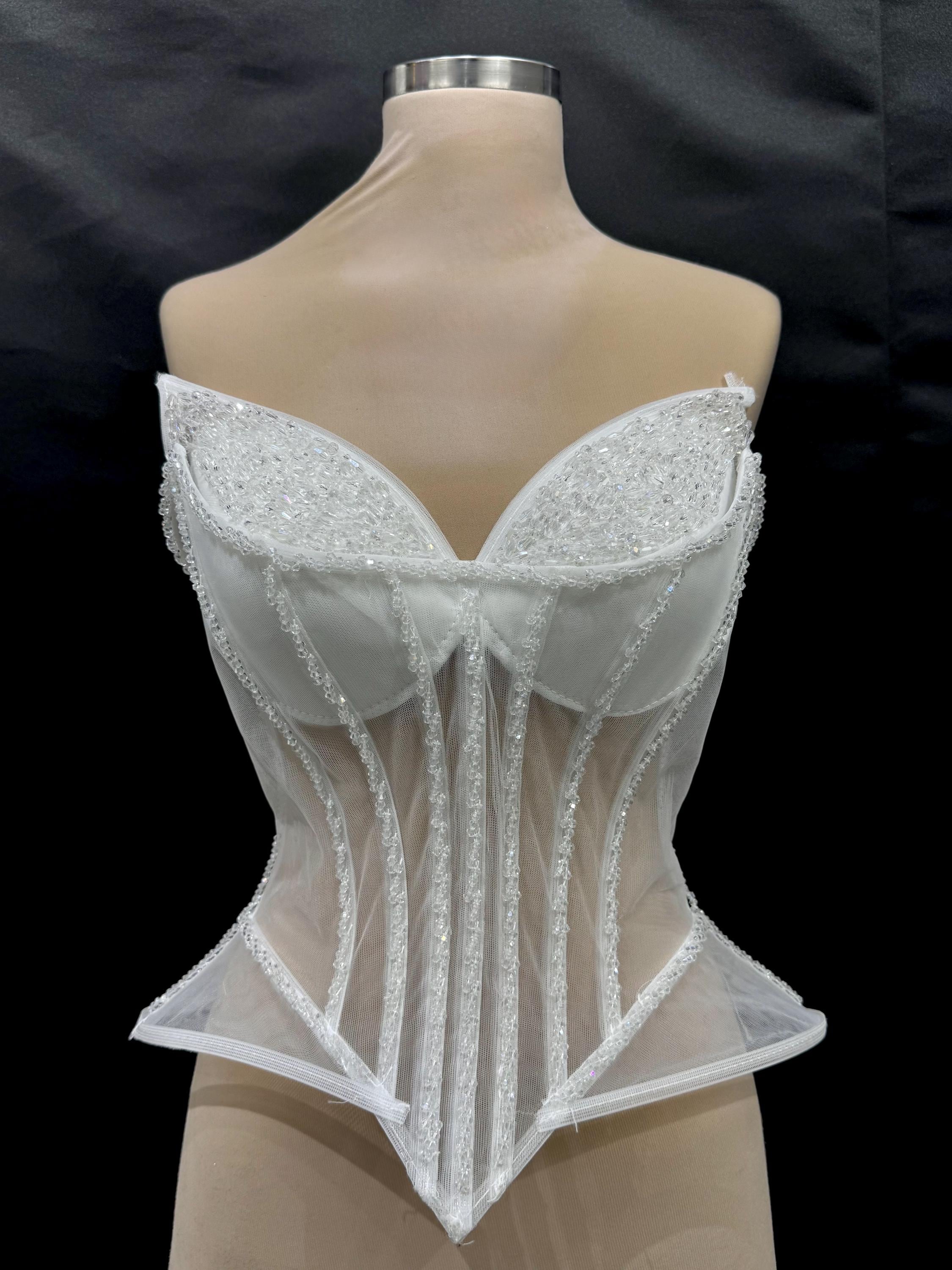 Beaded Crystal Corset