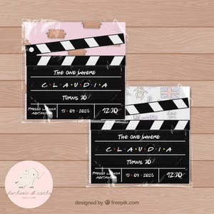 Invito Digitale Personalizzabile per feste a tema FRIENDS!