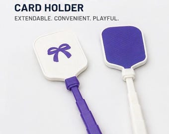 Pickleball Paddle-kaarthouder | Uitbreidbaar Tap-to-Pay