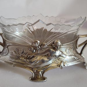 1900 RARE ANTIQUE WMF Art Nouveau Jardiniere